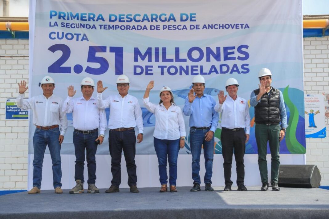 Dina Boluarte: Nueva temporada de pesca de anchoveta creará más de 49 mil empleos Dina Boluarte: Nueva temporada de pesca de anchoveta creará más de 49 mil empleos