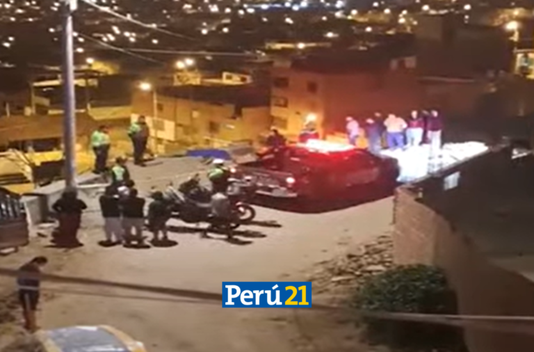 San Juan de Miraflores: Hombre fue asesinado a tiros en un presunto ajuste de cuentas