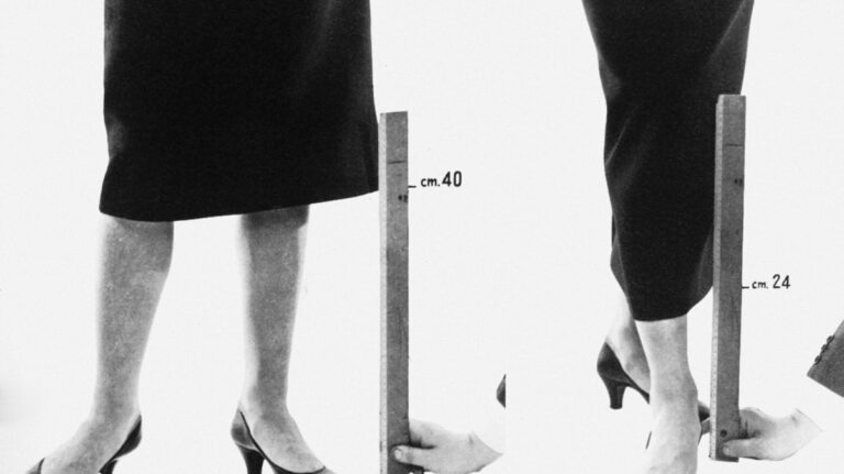 The history of the skirt throughout the decades
